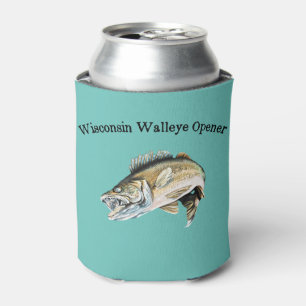 Wisconsin Walleye Fishing Opener Dosenkühler