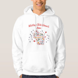 Wisconsin Weihnachten Hoodie