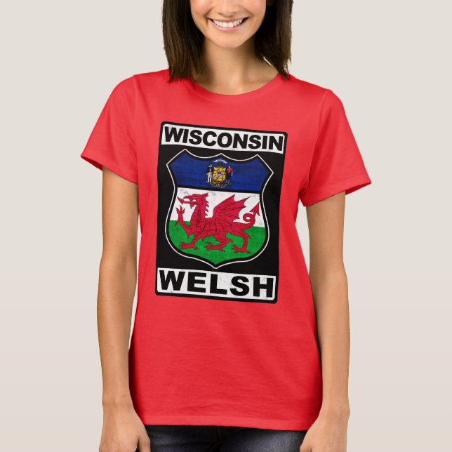 Wisconsin Welsh American T-Shirt (Vorderseite)