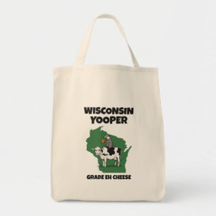 Wisconsin Yooper Grade Eh Käse Lustige Kuh Tragetasche