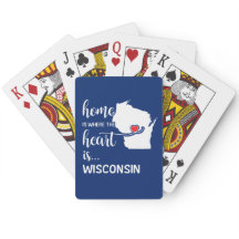 Wisconsin Zuhause ist das Herz