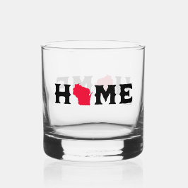 Wisconsin Zuhause Whiskyglas
