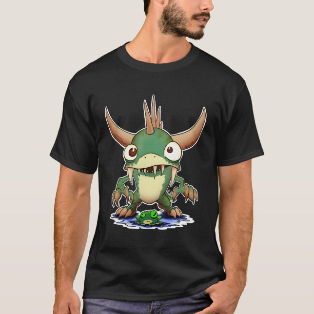 Wisconsins legendäres Hodag von Rhinelander T-Shirt (Vorderseite)