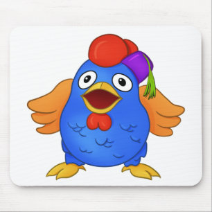 Wisdom Chicken Logo Mousepad