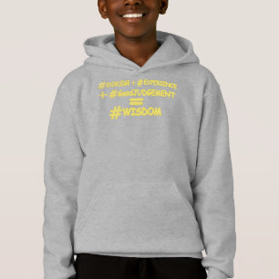 "WISDOM EQUATION" Niedliches Ausdrucksdesign. Jetz Hoodie