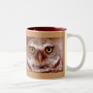 WISDOM OWL ZWEIFARBIGE TASSE