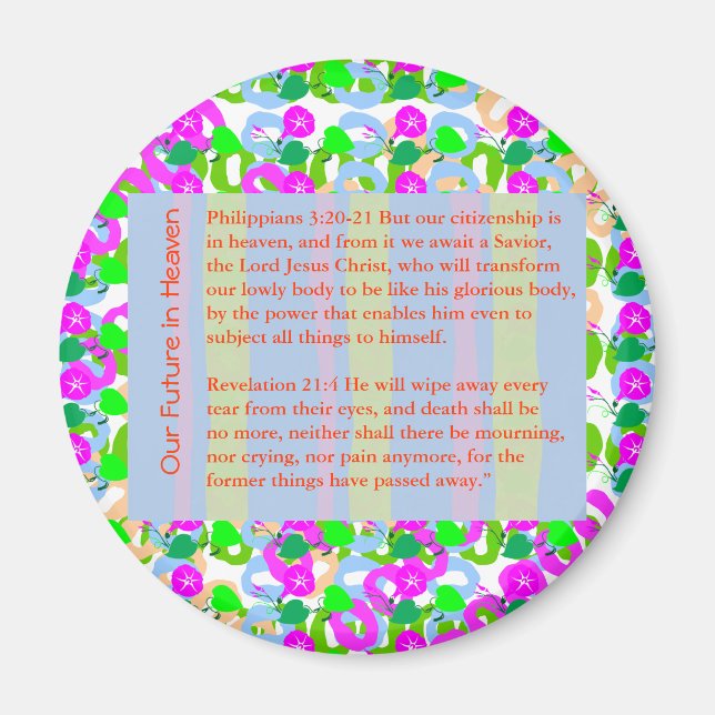 WISDOM QUOTE BIBLE-Weihnachtsfeiern, Weihnachten,  Magnet (Vorne)