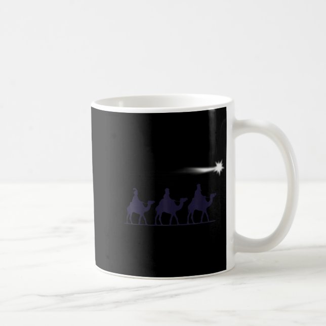 Wise Men Nativity Christmas Christian Gift Women B Kaffeetasse (Rechts)