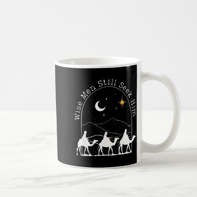 Wise Men Still Seek Him Christian Christmas Jesus  Kaffeetasse (Rechts)