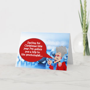 Wise Old Woman Holiday Gruß #6 (2015) Feiertagskarte