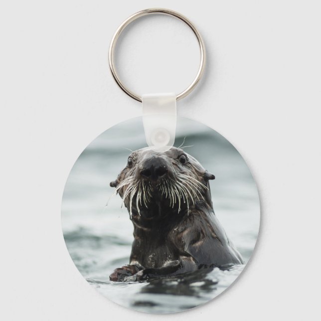 Wise Otter Schlüsselanhänger (Vorderseite)
