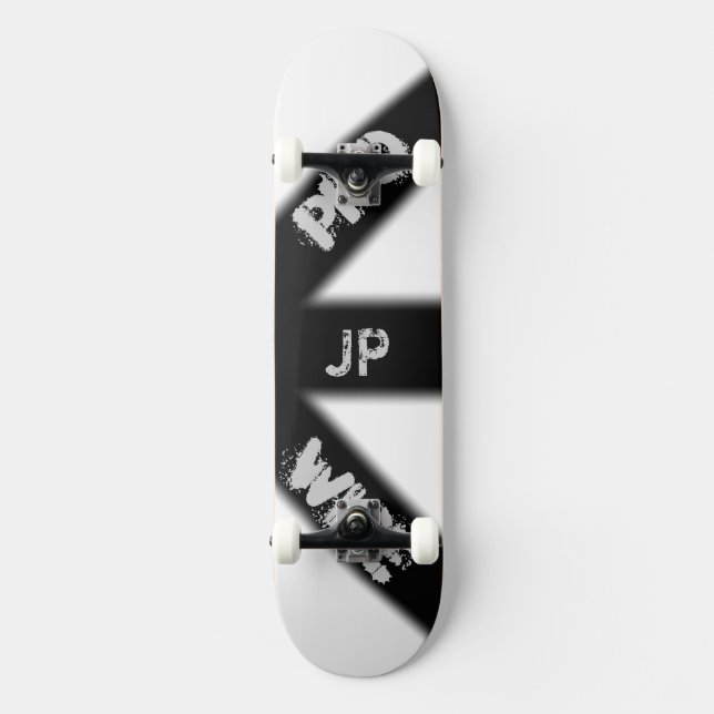 Wise Pro Monogramm Skateboard (Vorderseite)