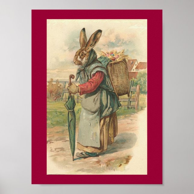 Wise Rabbit Oaster Poster (Vorne)