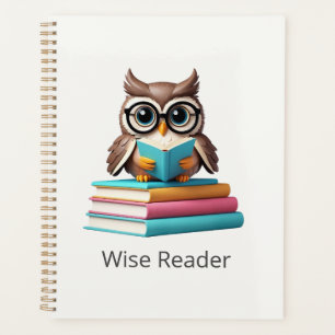 Wise Reader Owl Kids Journal Planer