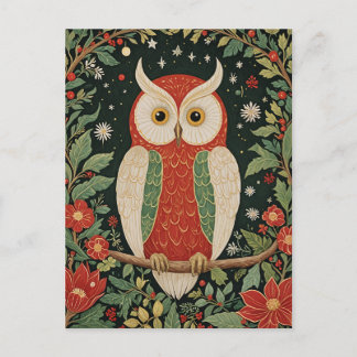 Wise Winter Watcher Postkarte