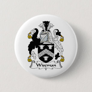 Wiseman Familienwappen Button
