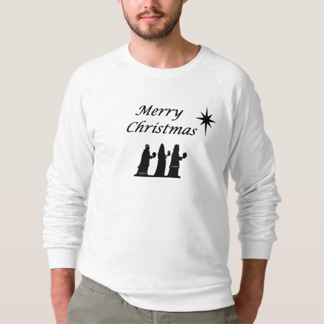 Wisemen und Weihnachten T-Shirt (Vorderseite)