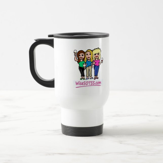 WiseSOTSS Reise-Tasse Reisebecher (Links)