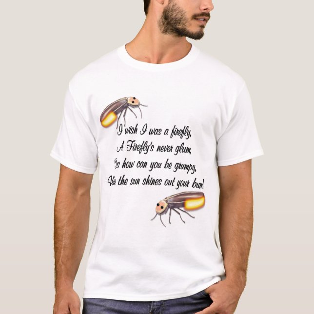 Wish I was a Firefly T-Shirt (Vorderseite)