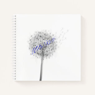 Wish Notebook Blue Notizbuch