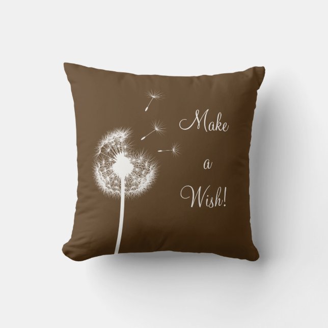 Wish Throw Pillow Kissen (Vorderseite)
