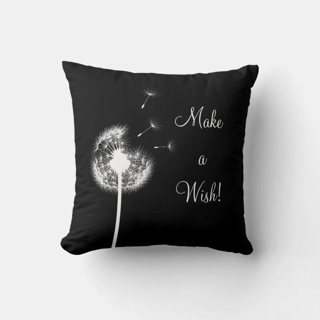 Wish Throw Pillow Kissen (Vorderseite)