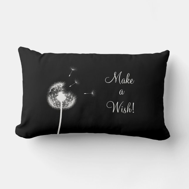 Wish Throw Pillow Lendenkissen (Vorderseite)