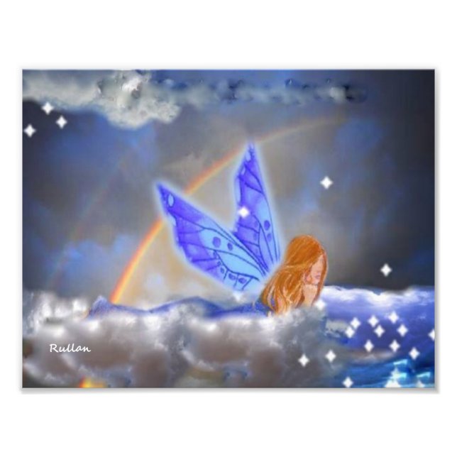 "WISH UPON A STAR" 11" x 8,5" FOTO DRUCKEN (Vorne)