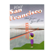 "Wish you aren here" Golden Gate Bridge