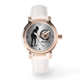 Wishart Clan Abzeichen (Hers) Golf Armbanduhr