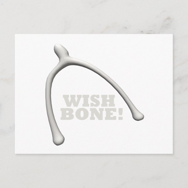 Wishbone Postkarte (Vorderseite)