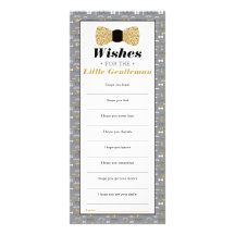 Wishe für den kleinen Gentleman, Baby Shower