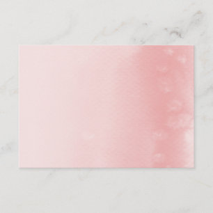 WISHING GUCARD :: Obre wassercolor coral Begleitkarte