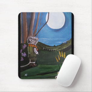 Wishing Upon The Moon Gemälde von Alfred Fox Mousepad