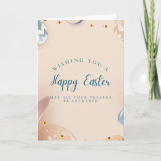 Wishing you a Happy Easter Card Karte