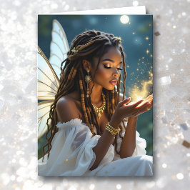 Wishing you a Magical Day \ Fairy Karte