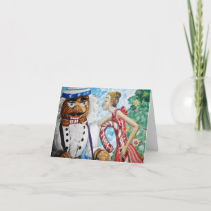 Wishing You Christmas Kisses Christmas Card Feiertagskarte