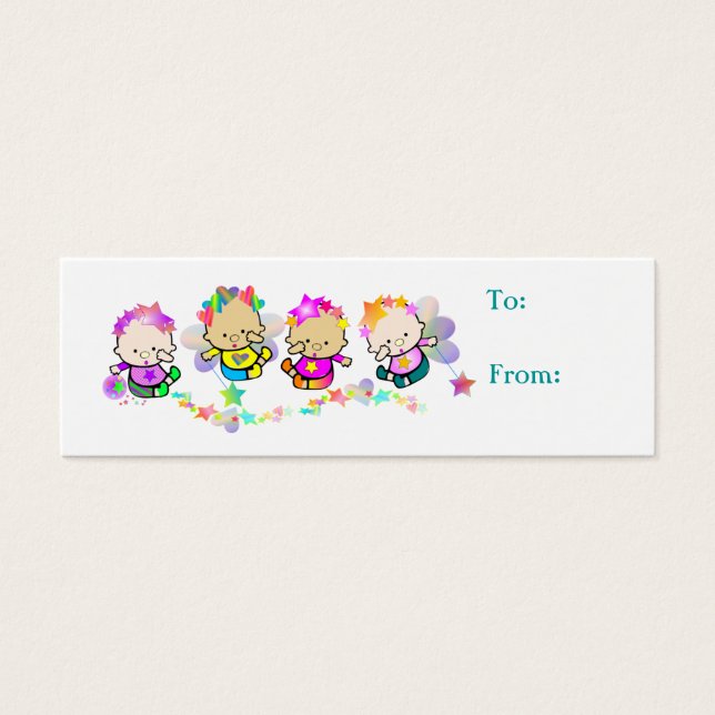 Wishkids Gift Tags (Vorderseite)