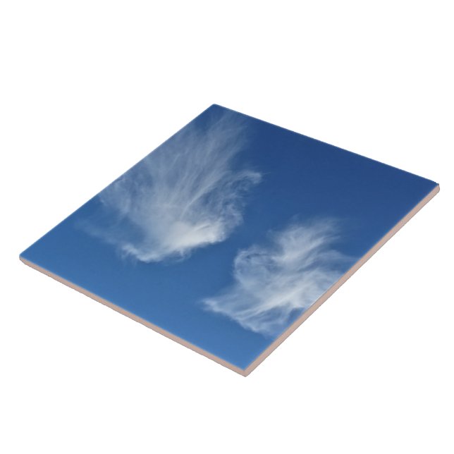 Wispy Clouds Keramik Tile Fliese (Seite)