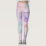 Wispy Ethereal Pastel Watercolor Fantasy Glam Leggings<br><div class="desc">Leggings.</div>