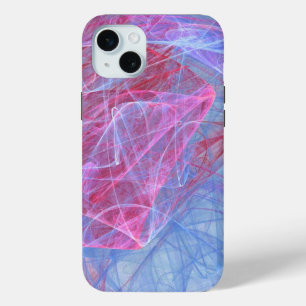Wispy Fairy - Bezaubernd Abstrakt in Rose und Blau Case-Mate iPhone Hülle