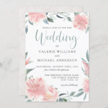 Wispy Pink Watercolor Blumenzwiebelladen