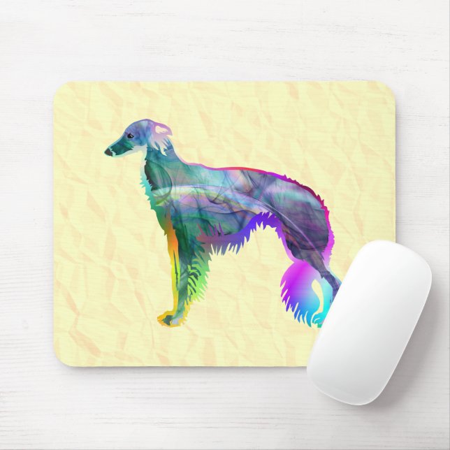 Wispy Silken Windhound Mousepad (Mit Mouse)