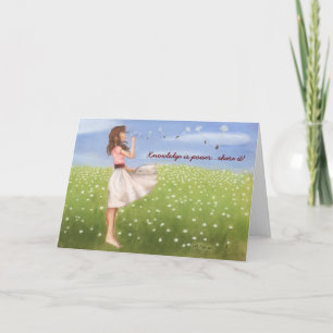 Wissen ist Power… Anteil es! Karte