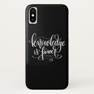 Wissen ist Power Case-Mate iPhone Hülle
