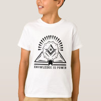 Wissen ist Power Cool Geometric Design