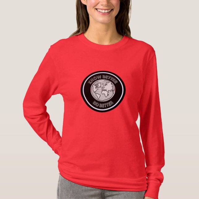 WISSEN SIE BESSEREN T - Shirt (Vorderseite)