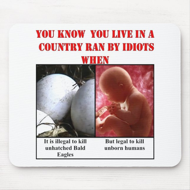 WISSEN SIE, DASS SIE IN EINEM LAND WOHNEN, DAS VON MOUSEPAD (Vorne)