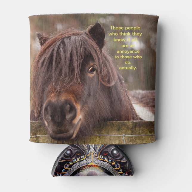 Wissen Sie es alle Shetland Dosenkühler (Vorderseite)