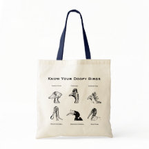 Wissen Sie Ihre Doofy Birds Tote Tasche